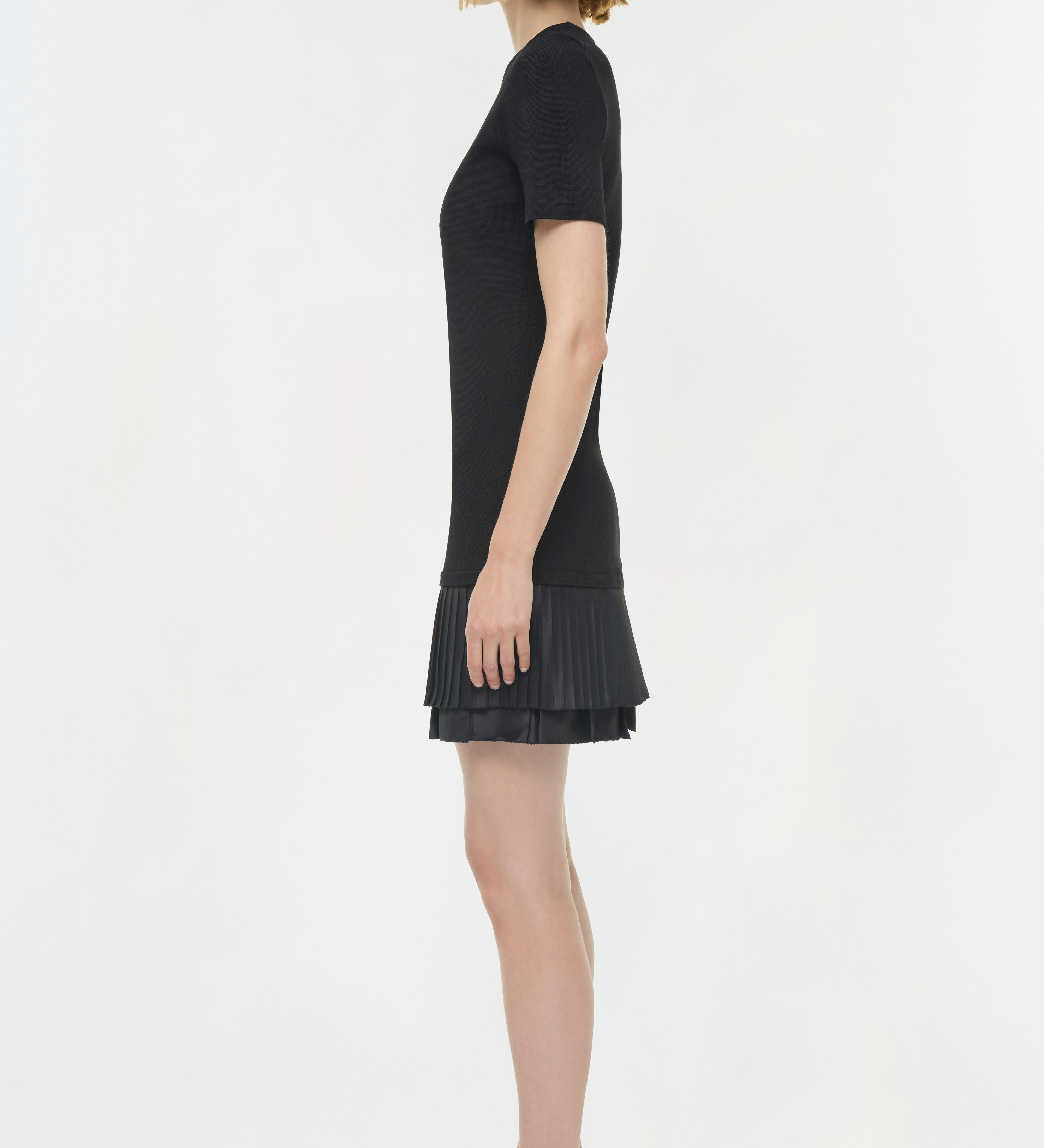 Simkhai - Lorin Taffeta Knit Midi Dress