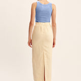 Posse - EMMA PENCIL SKIRT - DUSTY CITRON