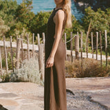 Faithfull - Lydie Maxi Dress Coffee
