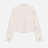 FRAME - The Crochet Swing Shirt -- Au Natural Clean