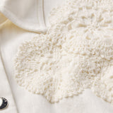 FRAME - The Crochet Swing Shirt -- Au Natural Clean
