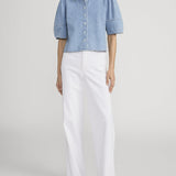 FRAME - The Lantern Blouse -- Aphrodite