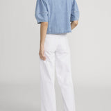 FRAME - The Lantern Blouse -- Aphrodite