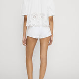 FRAME - The Eyelet Billow Sleeve Shirt