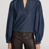 FRAME - The Off Duty Long Sleeve Popover