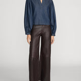 FRAME - The Off Duty Long Sleeve Popover