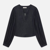 FRAME - The Off Duty Long Sleeve Popover