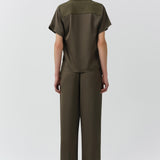 Simkhai - Addy Satin Combo Tee