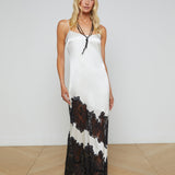 L'AGENCE - Silvana Silk Lace Gown