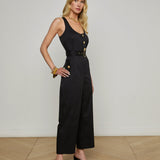 L'AGENCE - Branca Poplin Jumpsuit