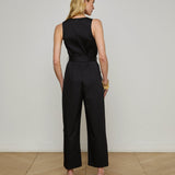 L'AGENCE - Branca Poplin Jumpsuit