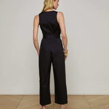 L'AGENCE - Branca Poplin Jumpsuit