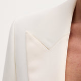 ROHE - Cropped blazer | off white