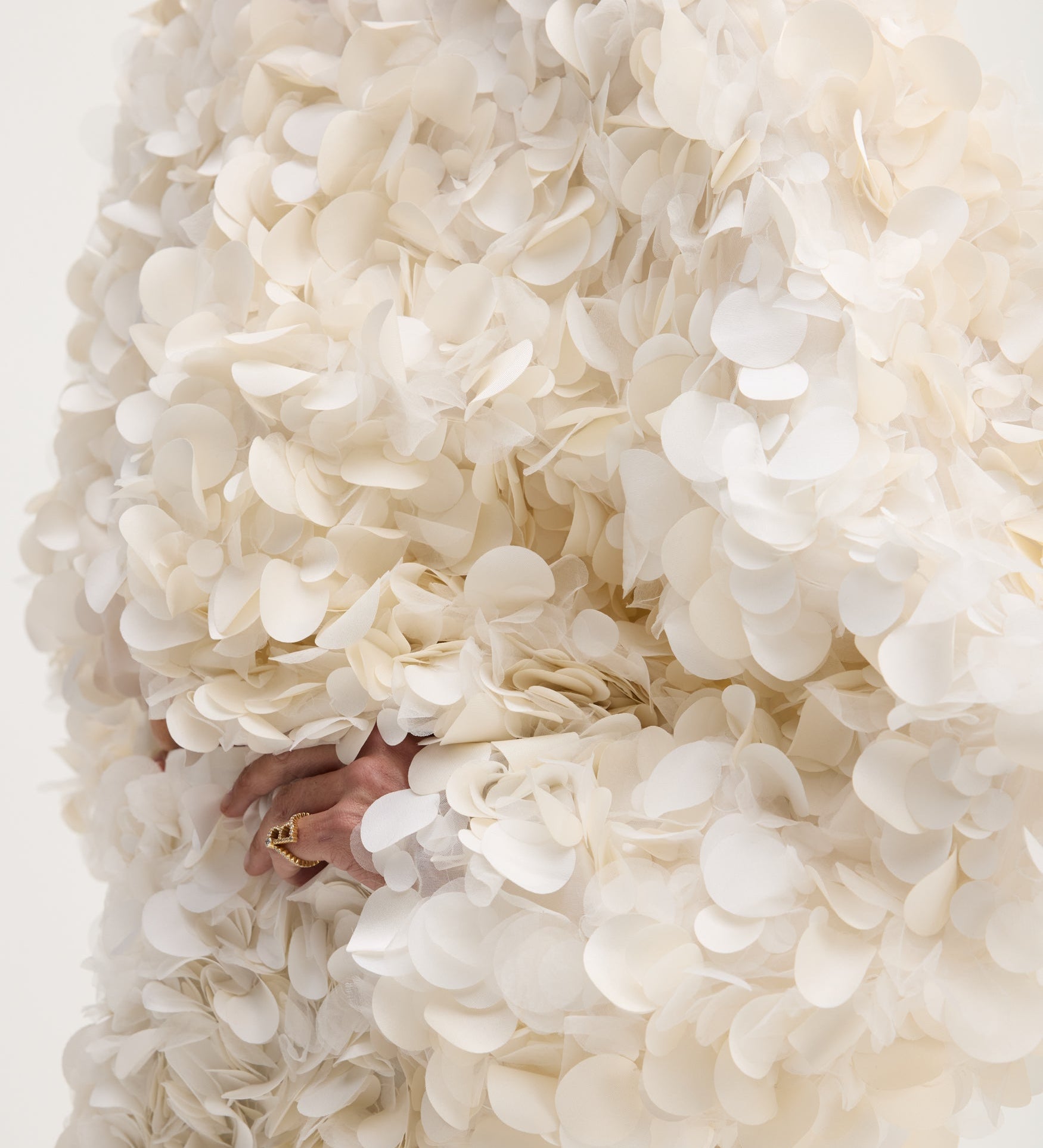 ROHE - Handmade embellished jacket | ivory