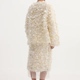 ROHE - Handmade embellished jacket | ivory