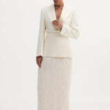 ROHE - Fringe skirt | ivory