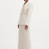 ROHE - Fringe skirt | ivory