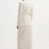 ROHE - Fringe skirt | ivory