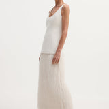 ROHE - Fringe dress | ivory