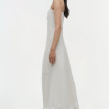 Simkhai - Ellery Embroidered Bustier Midi Dress