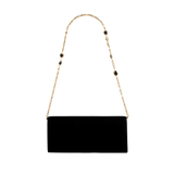 Saint Laurent - Kate Clutch In Velvet Black