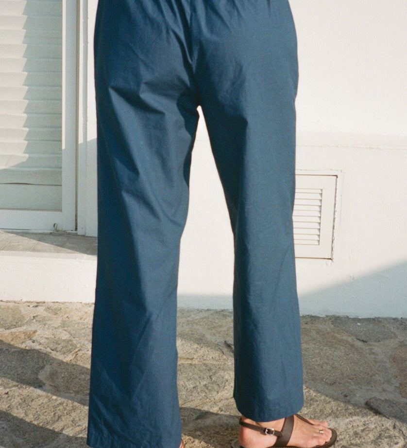 Ciao Lucia - Pietro Midnight Cotton Pant