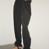 Ciao Lucia - Pauli Black Silk Pant