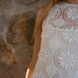 Ciao Lucia - Indus White Crochet Dress