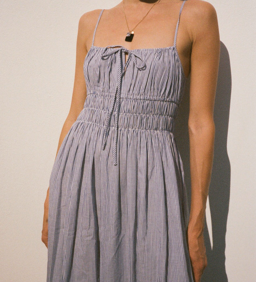 Ciao Lucia - Gabriela Stripe Cotton Dress