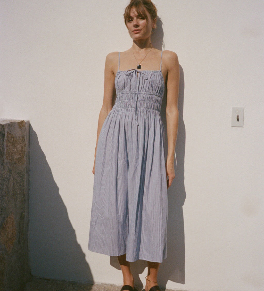 Ciao Lucia - Gabriela Stripe Cotton Dress