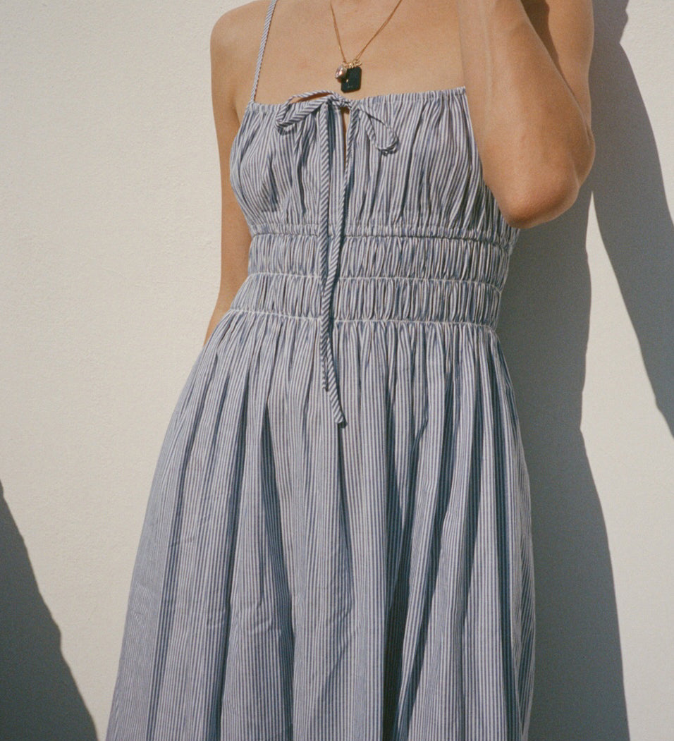 Ciao Lucia - Gabriela Stripe Cotton Dress