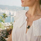 Ciao Lucia - Sua White Embroidered Cotton Dress