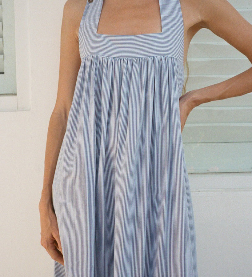 Ciao Lucia - Laura Stripe Cotton Dress