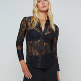 L'AGENCE - Reims Lace Shirt