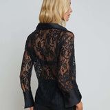 L'AGENCE - Reims Lace Shirt