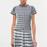 Simkhai - Kendra Scalloped Knit Top
