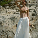 Ciao Lucia - Esi White Cotton Skirt