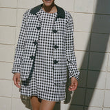 Ciao Lucia - Anja Gingham Jacket