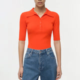 Simkhai - Secily Knit Polo