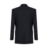 Saint Laurent - Double - Breasted Striped Jacket