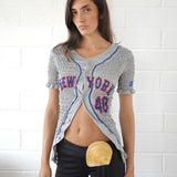 Conner Ives - The Reconstituted Shirred Baseball Jersey