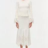 Simkhai - Elyse Embroidered Knit Top
