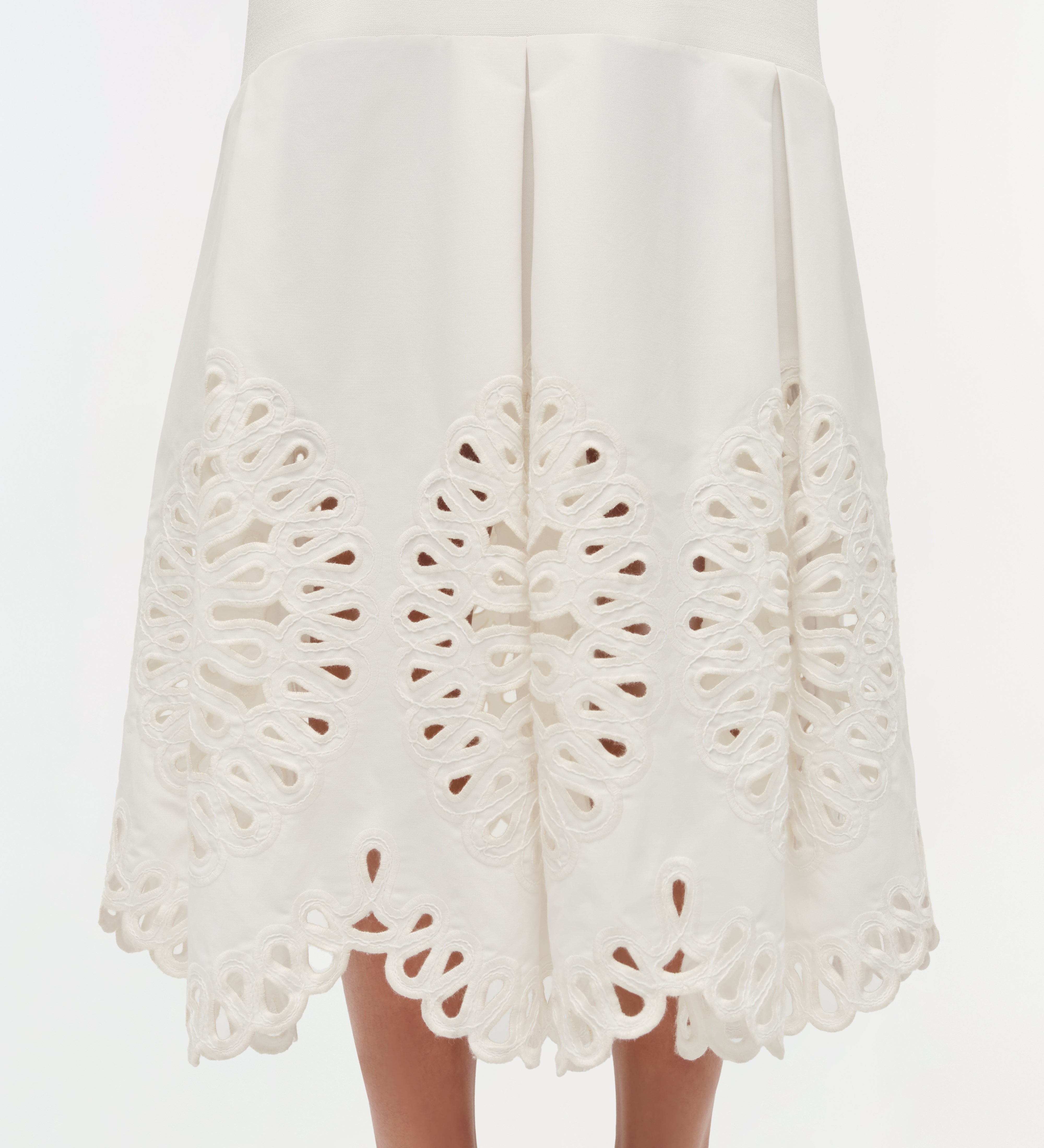 Simkhai - Eveletta Embroidered Knit Midi Skirt
