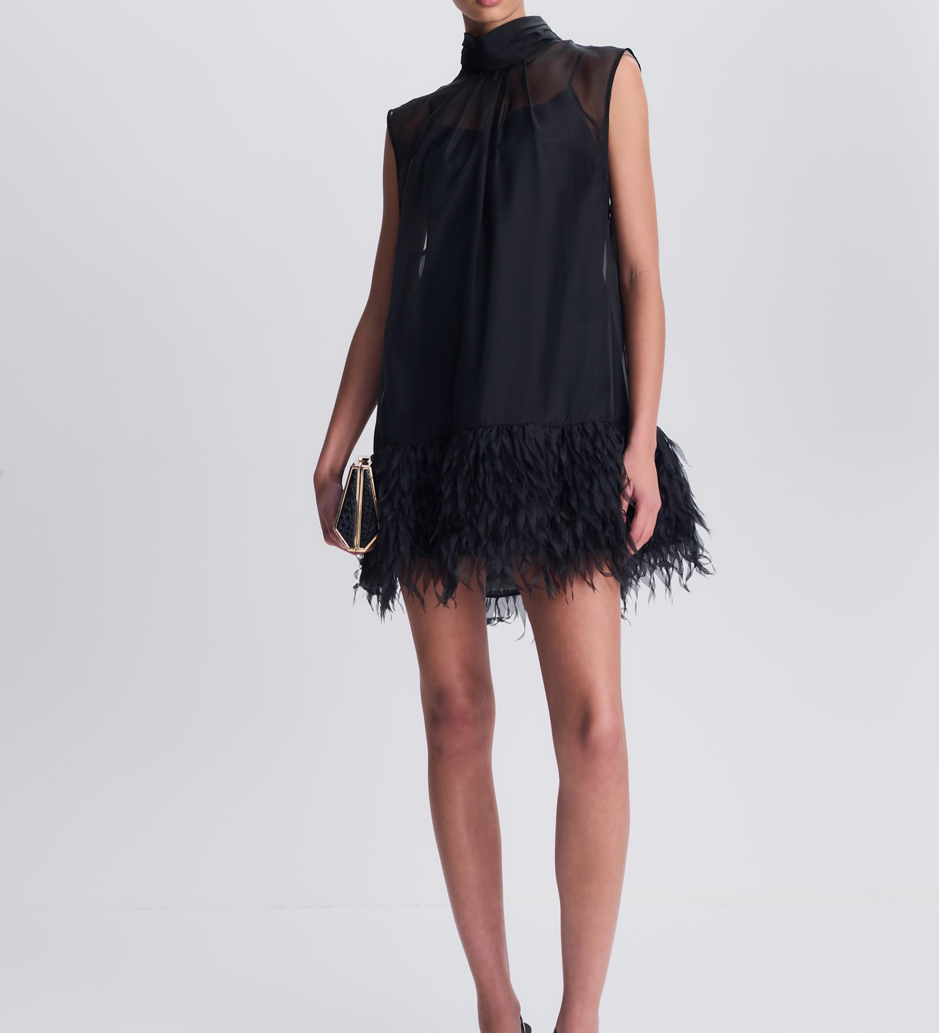 Simkhai - Shirya Featherlike Organza Mini Dress