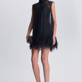 Simkhai - Shirya Featherlike Organza Mini Dress