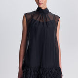 Simkhai - Shirya Featherlike Organza Mini Dress