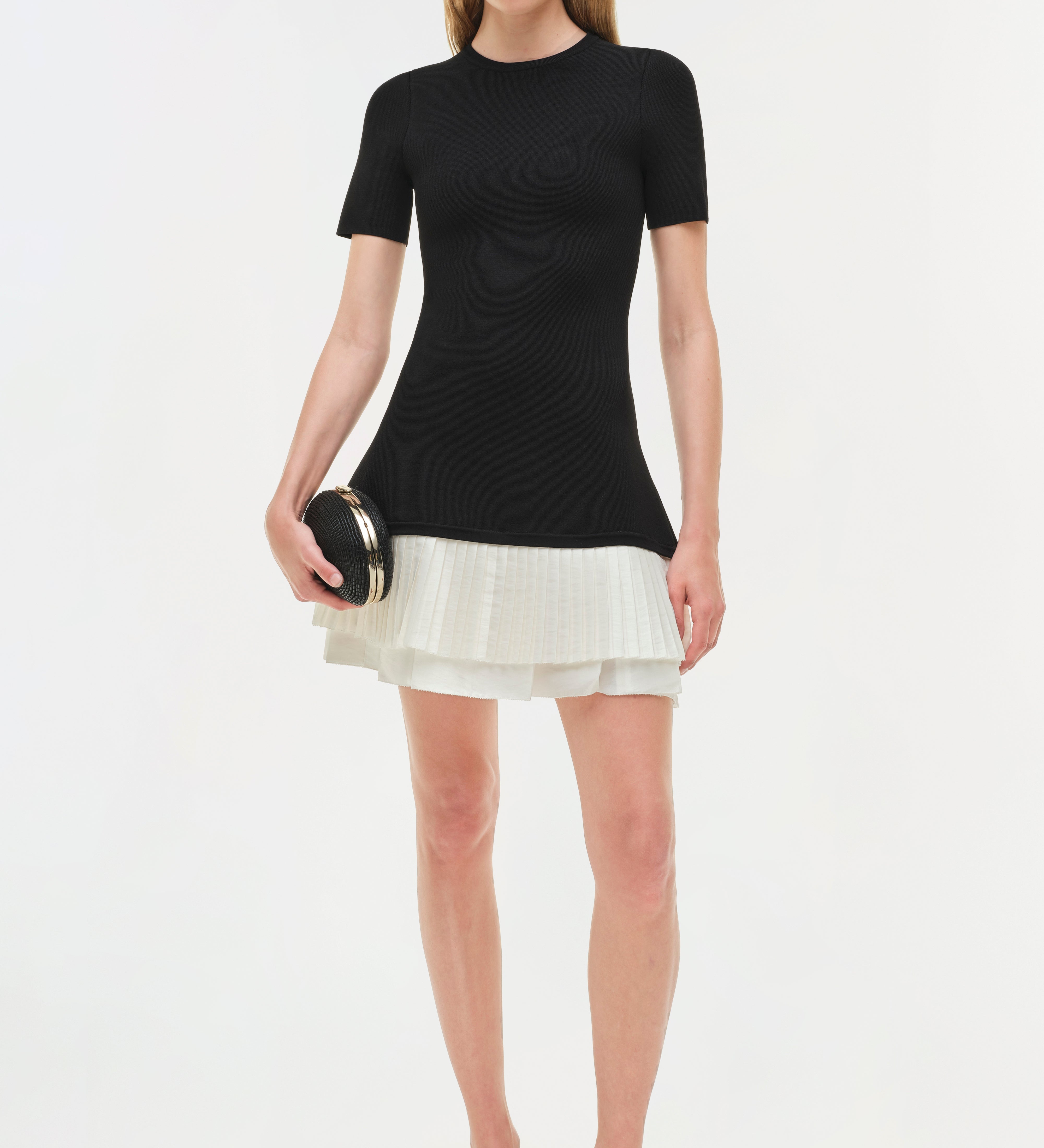 Simkhai - Lorin Taffeta Knit Midi Dress