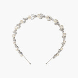 Jennifer Behr - Kamila Headband -- Crystal Pearl
