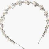 Jennifer Behr - Kamila Headband -- Crystal Pearl