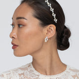 Jennifer Behr - Kamila Headband -- Crystal Pearl
